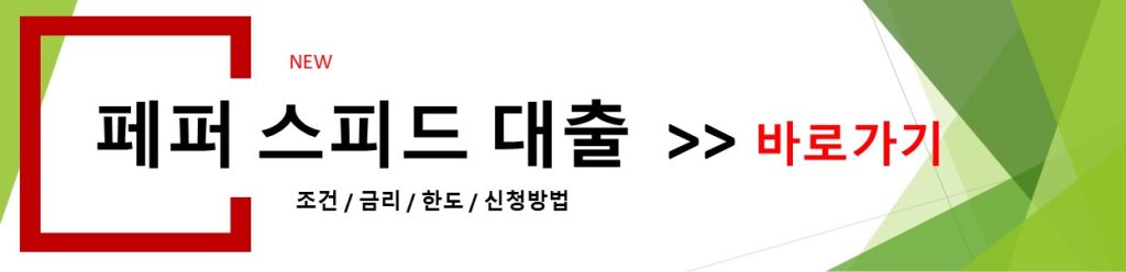 페퍼스피드대출