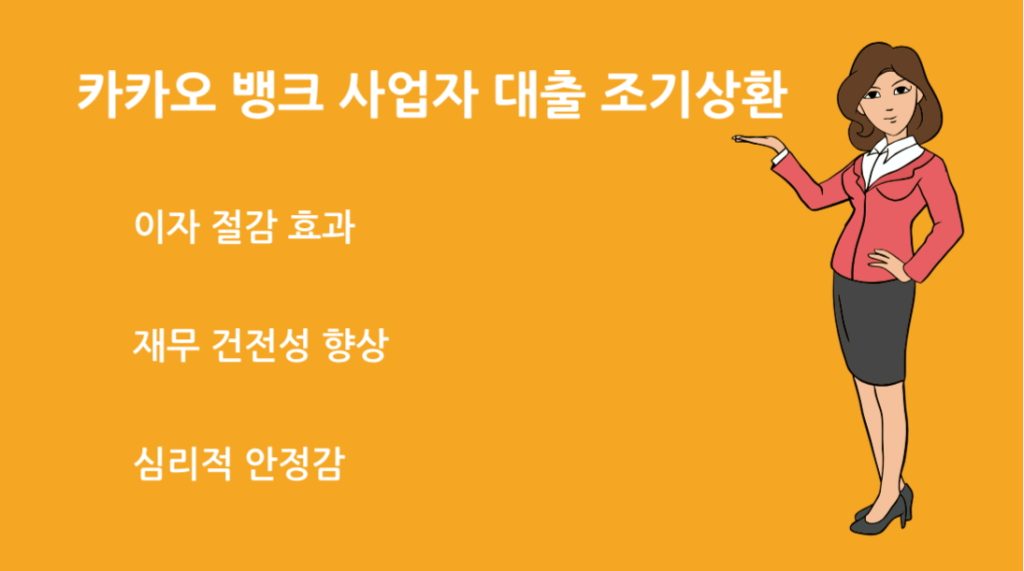 카카오 뱅크 사업자 대출 조기상환 완벽 가이드 | 수수료 절차 주의사항 총정리