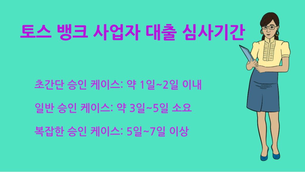 토스 뱅크 사업자 대출 심사기간 얼마나 걸릴까? 실제 후기와 팁
