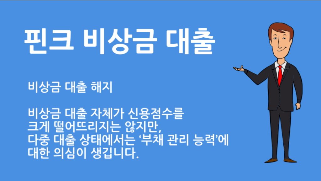 핀크 비상금 대출 해지 방법 대안 상품까지 한눈에 확인