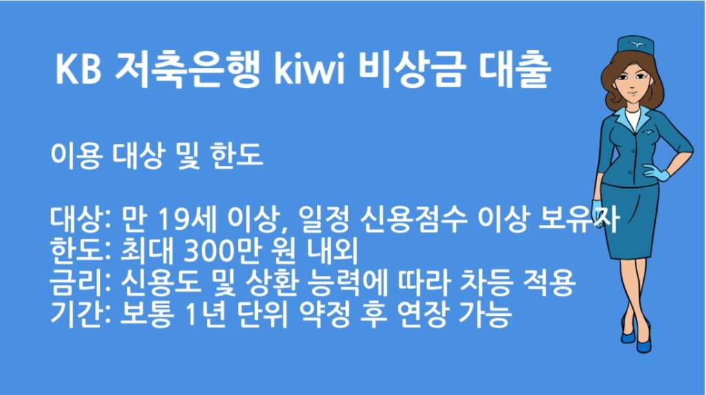 KB 저축은행 Kiwi 비상금 대출 상환 방법 이자 중도상환 꿀팁 포함 총정리